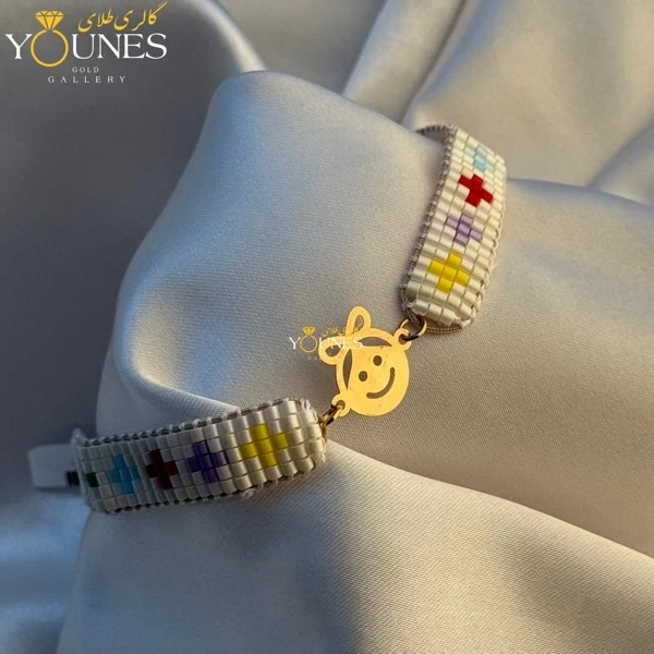 دستبند میوکی دختر طلا